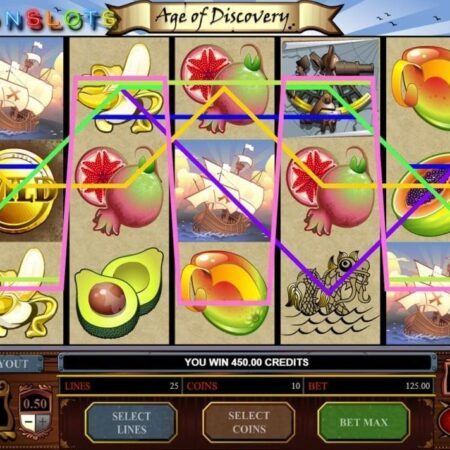 Age of Discovery slot for real money by Microgaming
