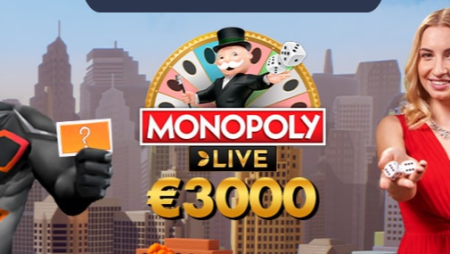 Monopoly Live Tournament at SlotV Casino