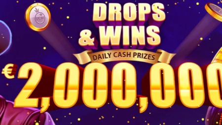 Daily Cash Prizes in the Drops & Wins Tournaments at APlay Casino