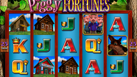 Piggy Fortunes slot for real money by Microgaming
