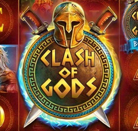 Clash of Gods slot for real money by Fugaso