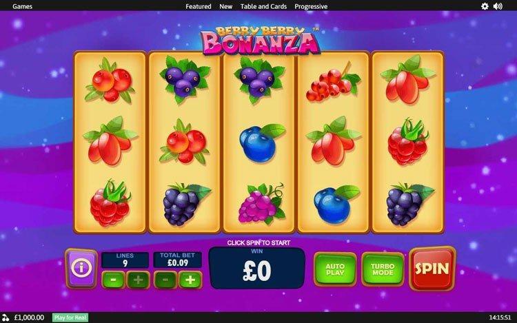 Slot Berry Berry Bonanza untuk uang sungguhan oleh Playtech