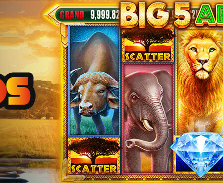 Big 5 Africa slot for real money by 7 Mojos