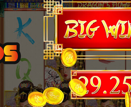 Dragon’s Flower slot for real money by 7 Mojos