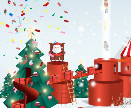 Get a Christmas Gift from Santa’s Toy Factory at Frank Casino