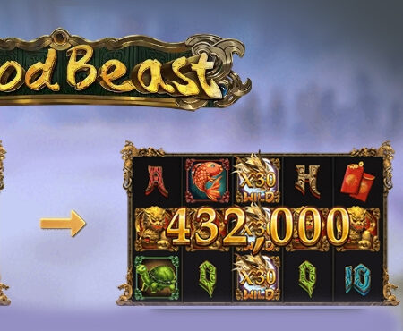 5 God Beast slot for real money by Dragoon Soft