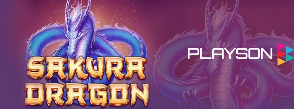 Sakura Dragon slot for real money by Playson
