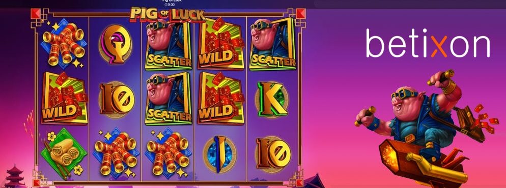 Pig of Luck slot for real money by Betixon