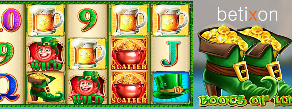 Boots of Luck slot for real money by Betixon
