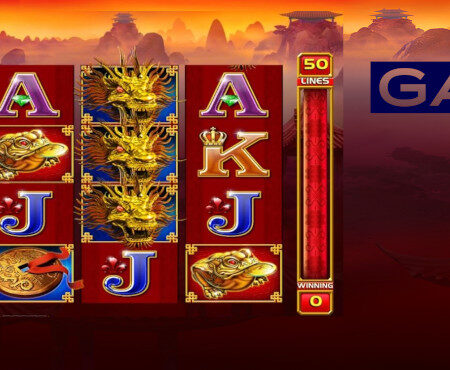 Dragon King slot for real money by GameArt