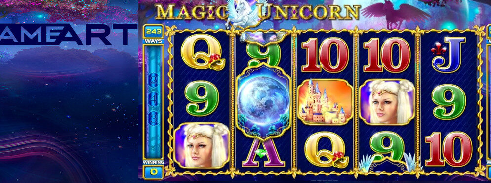 Magic Unicorn slot for real money by GameArt