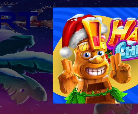 Hawaiian Christmas slot for real money by GameArt