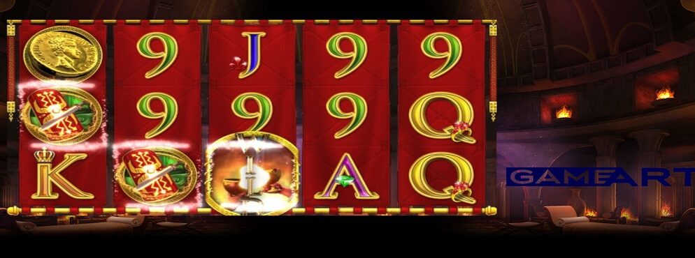 Caligula slot for real money by GameArt