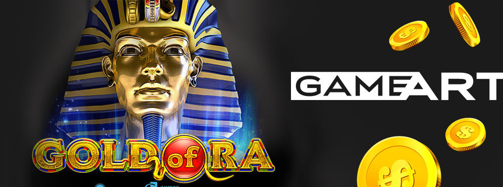 Gold of Ra slot for real money by GameArt