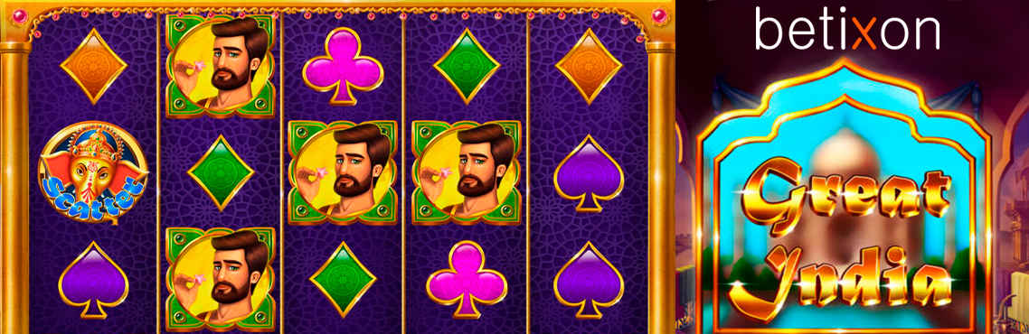 Great India slot for real money by Betixon
