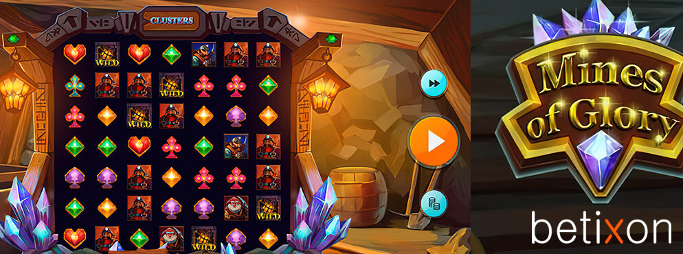 Mines Of Glory slot for real money by Betixon