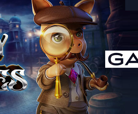 Piggy Holmes slot for real money by GameArt