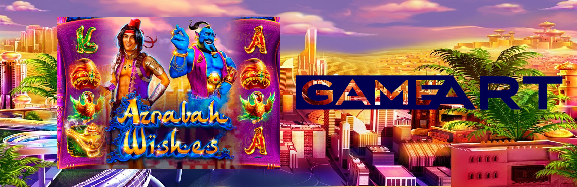 Azrabah Wishes slot for real money by GameArt