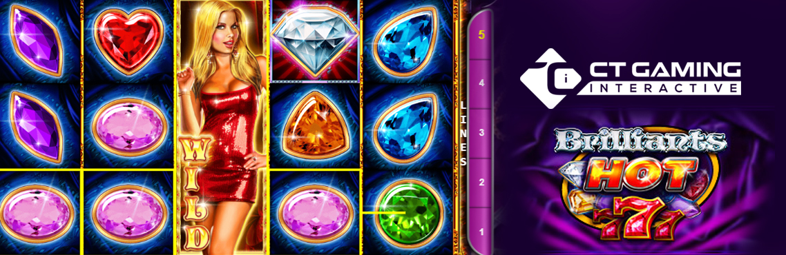 Brilliants Hot slot for real money by CT Gaming