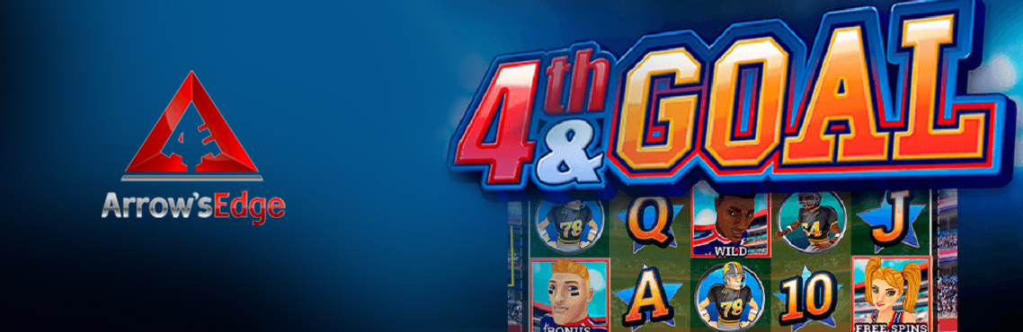 4th and Goal slot for real money by Arrow's Edge 