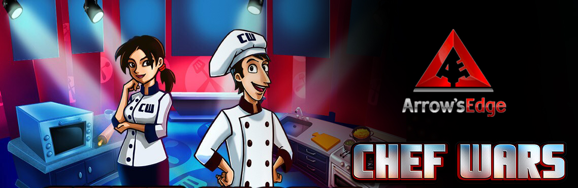 Chef Wars slot for real money by Arrow's Edge