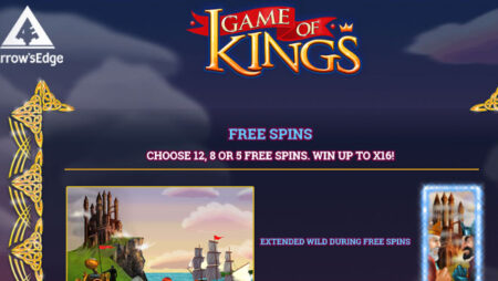 Game of Kings slot for real money by Arrow’s Edge