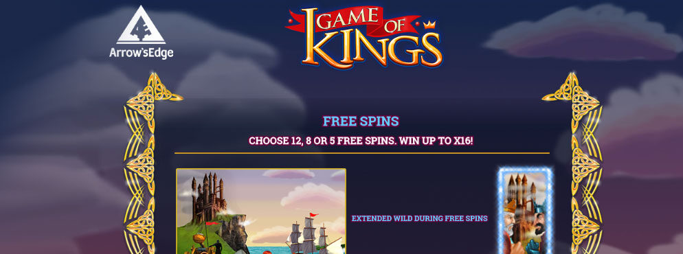 Game of Kings slot for real money by Arrow’s Edge