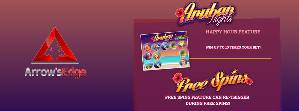 Aruban Nights slot for real money by Arrow’s Edge