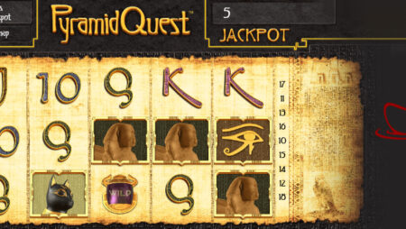 Pyramid Quest slot for real money by Espresso Games