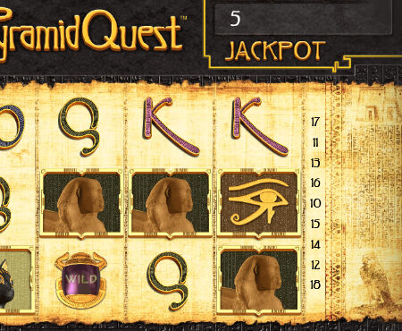 Pyramid Quest slot for real money by Espresso Games