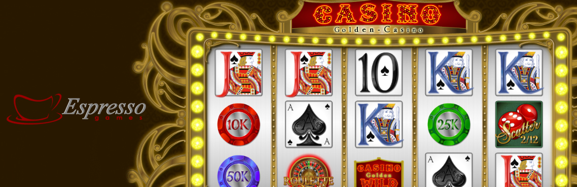 Golden Casino slot for real money by Espresso Games