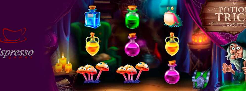 Potion Trick slot for real money by Espresso Games
