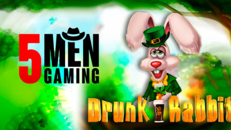 Drunk Rabbit slot for real money by 5MEN