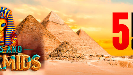 Aliens & Pyramids slot for real money by 5MEN