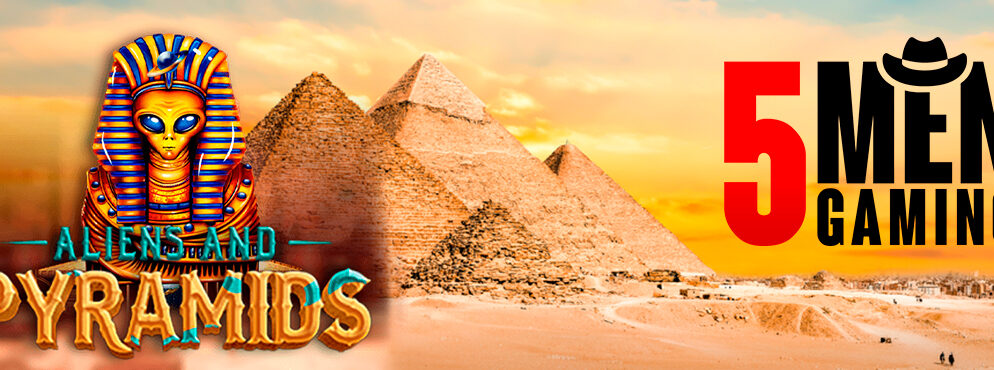 Aliens & Pyramids slot for real money by 5MEN