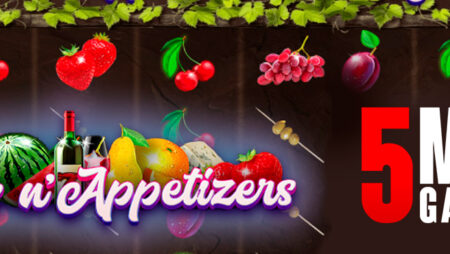 Fruits n’Appetizers slot for real money by 5MEN