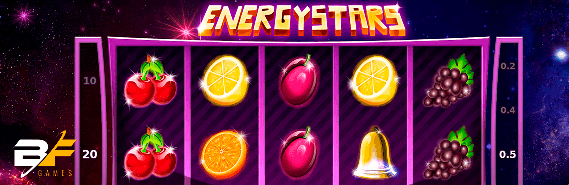 Energy Stars slot for real money by BF Games