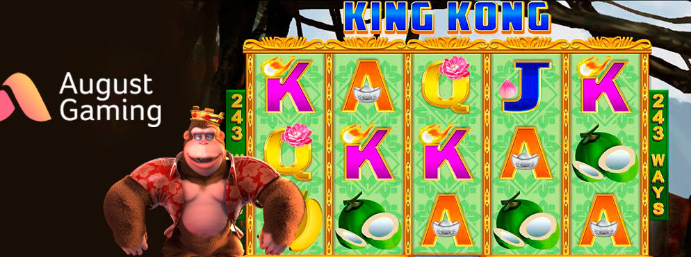 King Kong slot for real money by August Gaming