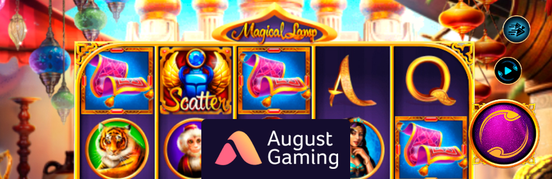 Slot Magical Lamp untuk uang sungguhan oleh August Gaming
