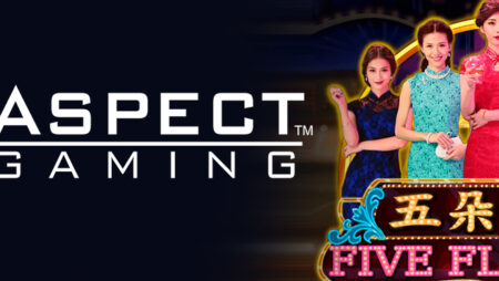 Five Flowers slot for real money by Aspect Games