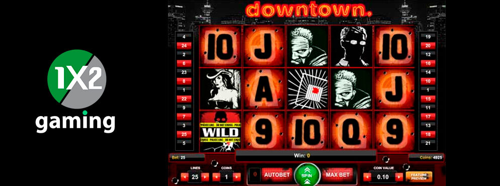 Downtown slot for real money by 1×2 Gaming