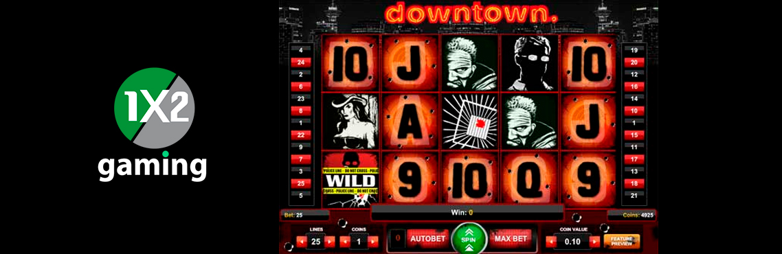 Downtown slot for real money by 1x2 Gaming