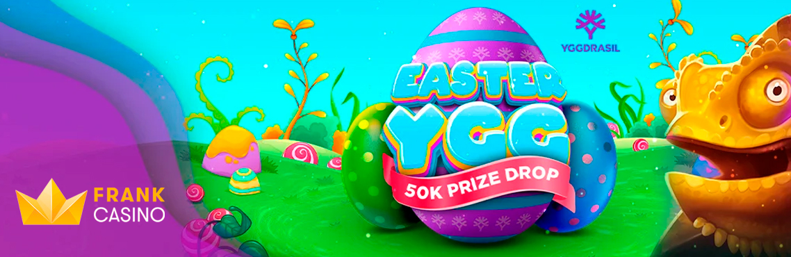 Frank Casino: Win a Share of €50,000 in the Easter YGG Tournament