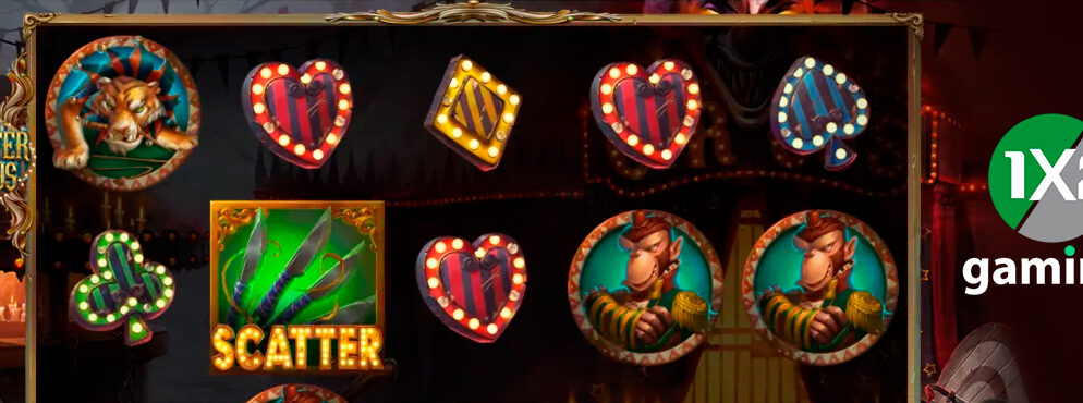 Sinister Circus slot for real money by 1×2 Gaming