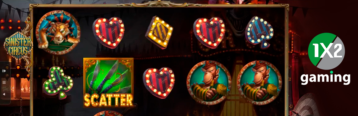 Slot Sinister Circus untuk uang sungguhan oleh 1x2 Gaming