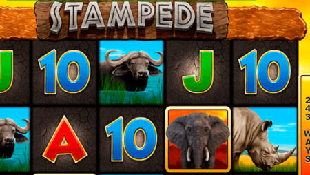 Stampede slot for real money by Eyecon