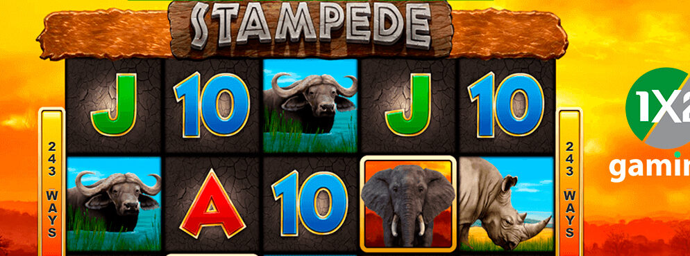 Stampede slot for real money by Eyecon
