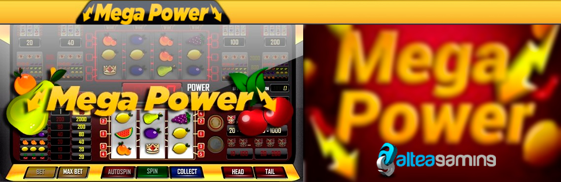 Mega Power slot for real money by AlteaGaming