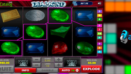 Diamonds slot for real money by AlteaGaming