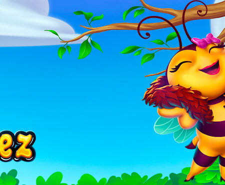 Beez Kneez slot for real money by Eyecon